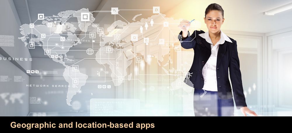 Geographic and location-based apps